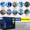 20HP Rotary Screw Air Compressor, 74 CFM, 125 PSI, Industrial-Grade by HouseOfZazla