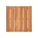 Halcyon - Outdoor Side Table With Slat Design
