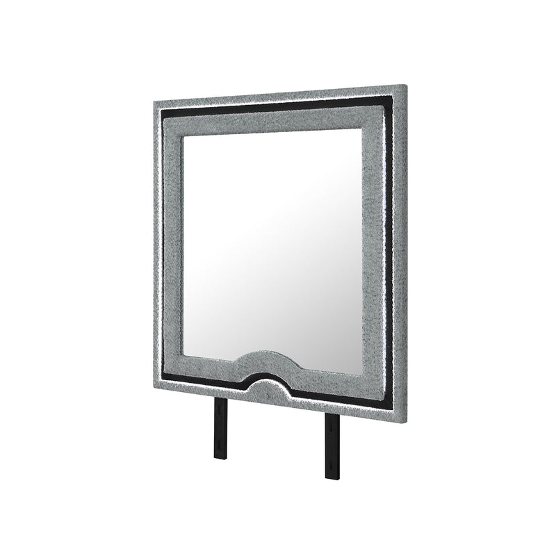 Isaiah - Mirror With Upholstered Frame And LED Lighting, photo 3 of 6