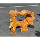 Organic Teak Erosion Console (B)