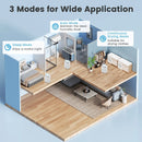 74 Pints Dehumidifier for Home 4500 Sq.Ft Dehumidifier-White by LJGDeals