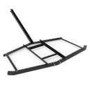 74 inch Wide Driveway Drag Tow Behind Landscape Leveling Rake with Reinforced Bars-Black by LJGDeals