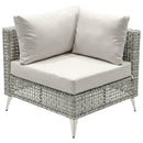 K&K Patio 8-Piece Patio Furniture Set with 43" Fire Pit Table by HouseOfZazla