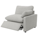 Collins Modular Power Loveseat Grey