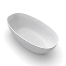 61 Inch Small Size Artificial Stone Solid Surface Freestanding Bathroom Bathtub