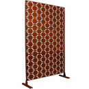 Outdoor & Indoor Metal Privacy Freestanding Decorative Screen by HouseOfZazla