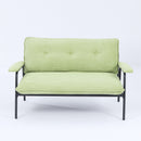 Modern Metal Frame Sofa With Sponge Filling For Compact Spaces And Versatile Use by HouseOfZazla