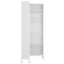 L-Shaped Bookcase, 5 Tier Freestanding Corner Bookshelf by HouseOfZazla