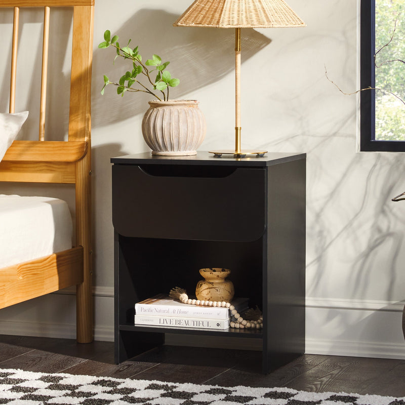 Domm Modern 1-Drawer Nightstand