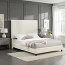 Upholstered Headboard Platform Bed by HouseOfZazla