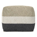 Clay - Square Pouf, Upholstered