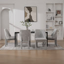 Wide Minimalist Dining Chair by HouseOfZazla