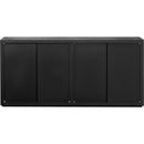 Distinctive Features of a Four-Door Cabinet Sideboard with Ash Veneer suitable for Hallway, Entryway, Living Room