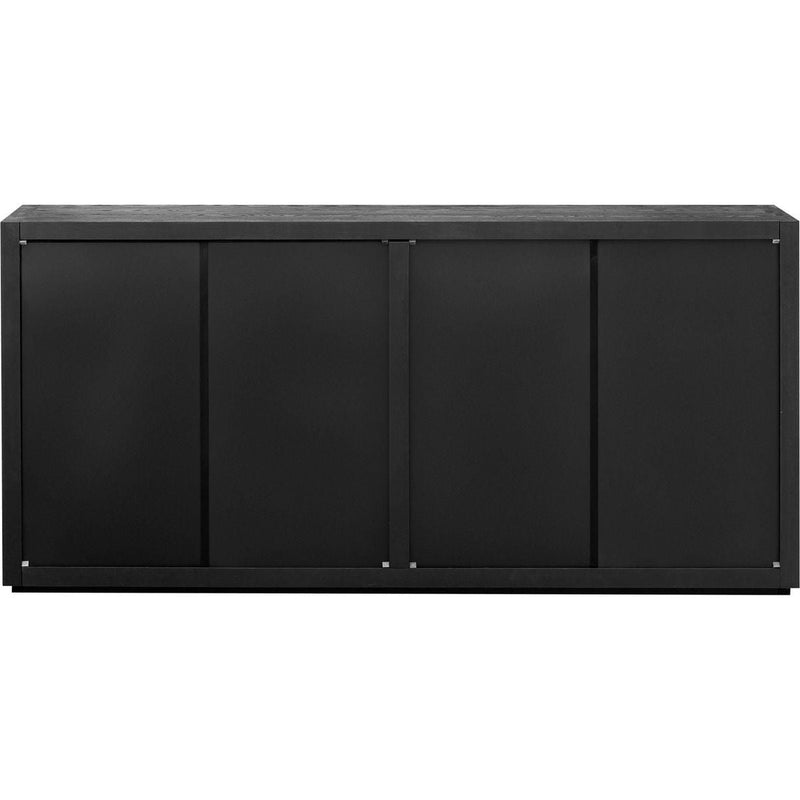 Distinctive Features of a Four-Door Cabinet Sideboard with Ash Veneer suitable for Hallway, Entryway, Living Room