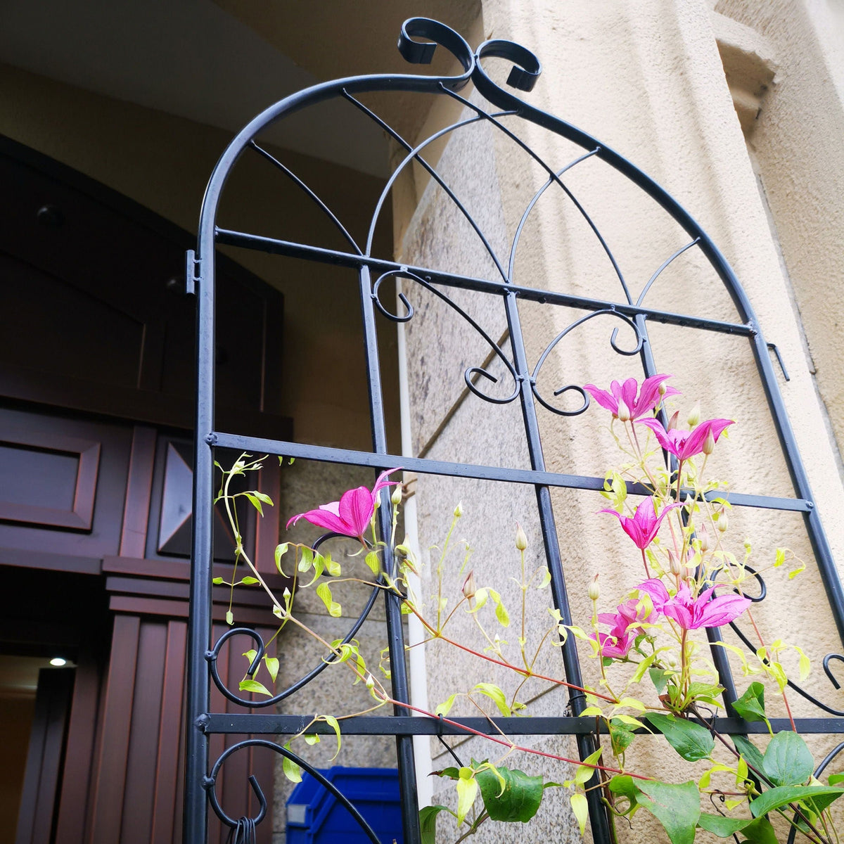 Metal Garden Rustproof Trellis For Climbing Plants Outdoor Flower Support, photo 40 of 40