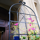 Metal Garden Rustproof Trellis For Climbing Plants Outdoor Flower Support