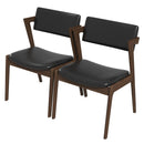 Edwin - Mid-Century Modern Dining Chair (Set of 2) by HouseOfZazla