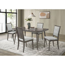 Perkins - Rectangular Dining Table - Dark Brown by HouseOfZazla