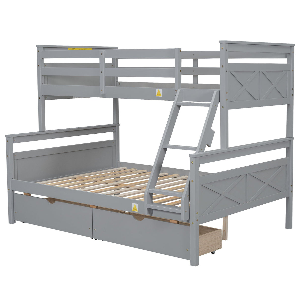 Bunk Bed With Ladder And Safety Guardrail, photo 33 of 40
