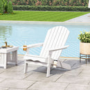 Zenithia Outdoor Foldable Adirondack Chair with 2 Cup Holders by HouseOfZazla