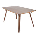 Folia - Mid Century Modern Dining Table by HouseOfZazla
