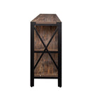 Industrial 80 Inch TV Stand for Living Room & Bedroom