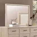 8 Drawers Dresser With Mirror, Bedroom Furniture - Oak by HouseOfZazla