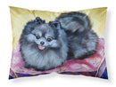 Pomeranian Standard Pillowcase Lightweight Super Soft Easy Care Decorative Artwork Pillowcase, Standard