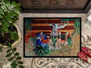 Chinese Crested  Doormat Indoor Outdoor 18H X 27W Front Door Mat Rugs for Entryway, Non Slip Washable