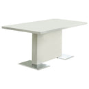 Varela - Dining Table - White by HouseOfZazla