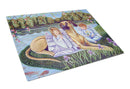 Angels with  Great Dane Glass Cutting Boards – Durable, Decorative Kitchen Art Large