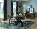Bay Creek - Dining Side Chair With Upholstered Seat (Set of 2) - Toasted Nutmeg