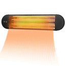 750W/1500W Wall Mounted Infrared Heater with Remote Control by LJGDeals