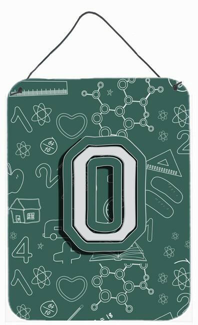 Letter O Back to School Initial Wall or Door Hanging Prints CJ2010-ODS1216