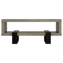 1 Shelf Coffee Table Design And Accents - Gray by HouseOfZazla