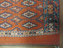 2'8" X 4' Antique Handmade Tribal Wool Rug Pillow Case Yamud Flat Weave Diamond