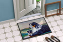 Australian Shepherd Doormat Indoor Outdoor 24H X 36W Front Door Mat Rugs for Entryway, Non Slip Washable Low Pile,