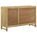 Ashton - 3 Door Accent Cabinet - Natural by HouseOfZazla