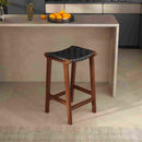 James - Modern Genuine Bar Stool by HouseOfZazla