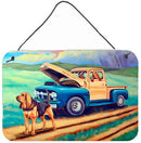 Bloodhound Aluminium Metal Wall or Door Hanging Prints