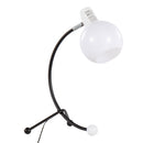 Eileen - Contemporary Task Lamp - Black / White by HouseOfZazla