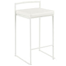 Fuji - Simple Elegance, Contemporary Stackable Counter Stool by Unique Piece Furniture