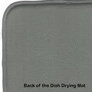 Neapolitan Mastiff Dish Drying Mat Absorbent Dish Drying Mat Pad for Kitchen Counter Dish Drainer Mat for Countertop, 14 x 21", Multicolor