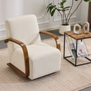 Swivel Accent Rotatable Ergonomic Single Chair For Living Room by HouseOfZazla