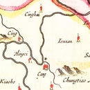 Vintage Map of Peking, China 1665