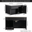 Wall Mounted Floating Bathroom Vanity With Open Shelf & Soft Close Door