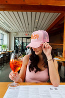 Feeling Spritzy - Pink Vintage Trucker Hat