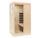 Hemlock Mini 1 Person Far Infrared Door Indoor Sauna Room by HouseOfZazla
