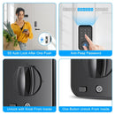 Wireless Keyless Smart Door Lock, Fingerprint & App Controlled, IP67 Waterproof