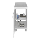 Slee Compact Utility Sink Cabinet with Storage and Metal Legs for Laundry Room by HouseOfZazla